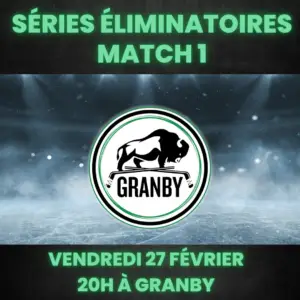 VENDREDI 27 FÉVRIER MATCH 1